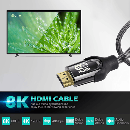 8K Ultra High Speed HDMI Cable