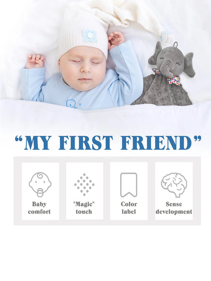 Elephant Baby Comforter Blanket Soft