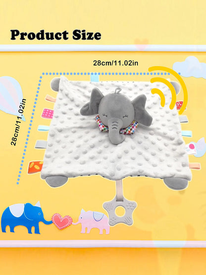 Elephant Baby Comforter Blanket Soft