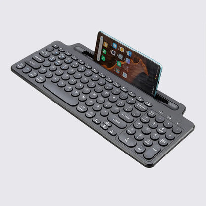 Wireless Magic Gaming BT Keyboard for Laptop Pc with Touch Screen Phone Stand