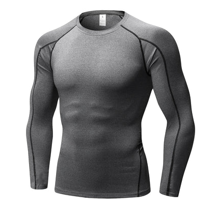 Compression Shirt Men Long Sleeve Gym Undershirts for Men Workout Workout Shirts Running Basketball Athletic Tights Baselayer