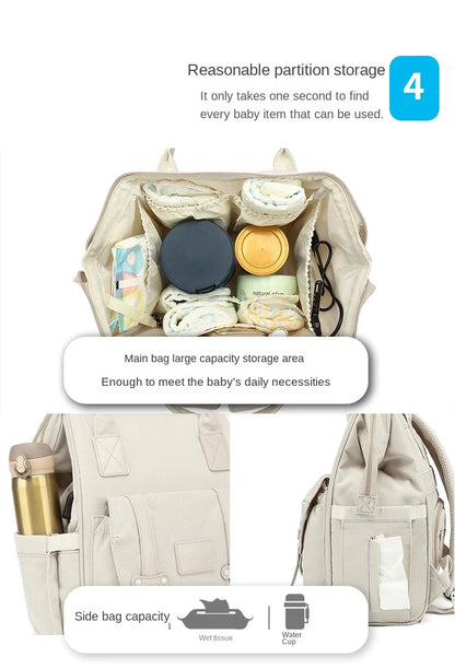 Baby Diaper Bags Mom Backpack Maternity Bag for Baby