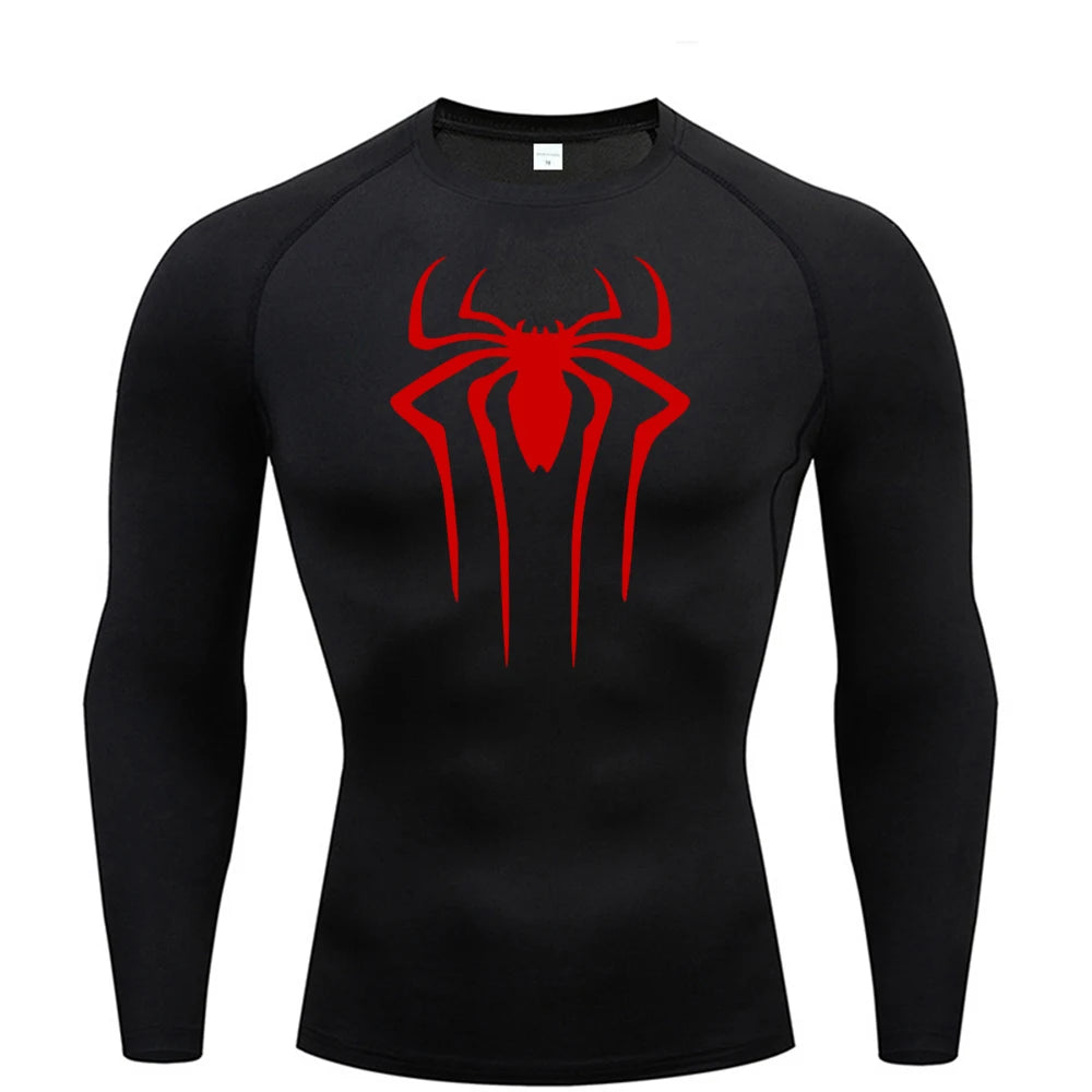 Spiderman Long Compression Shirt