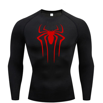 Spiderman Long Compression Shirt