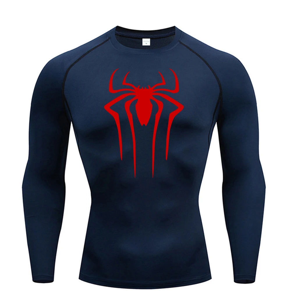 Spiderman Long Compression Shirt