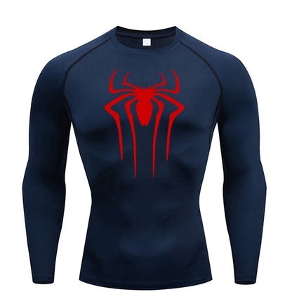 Spiderman Long Compression Shirt