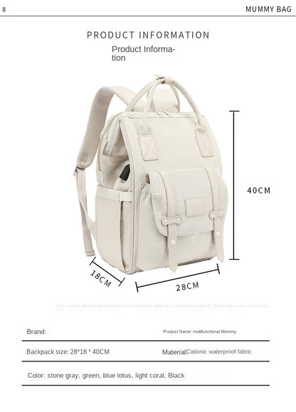 Baby Diaper Bags Mom Backpack Maternity Bag for Baby