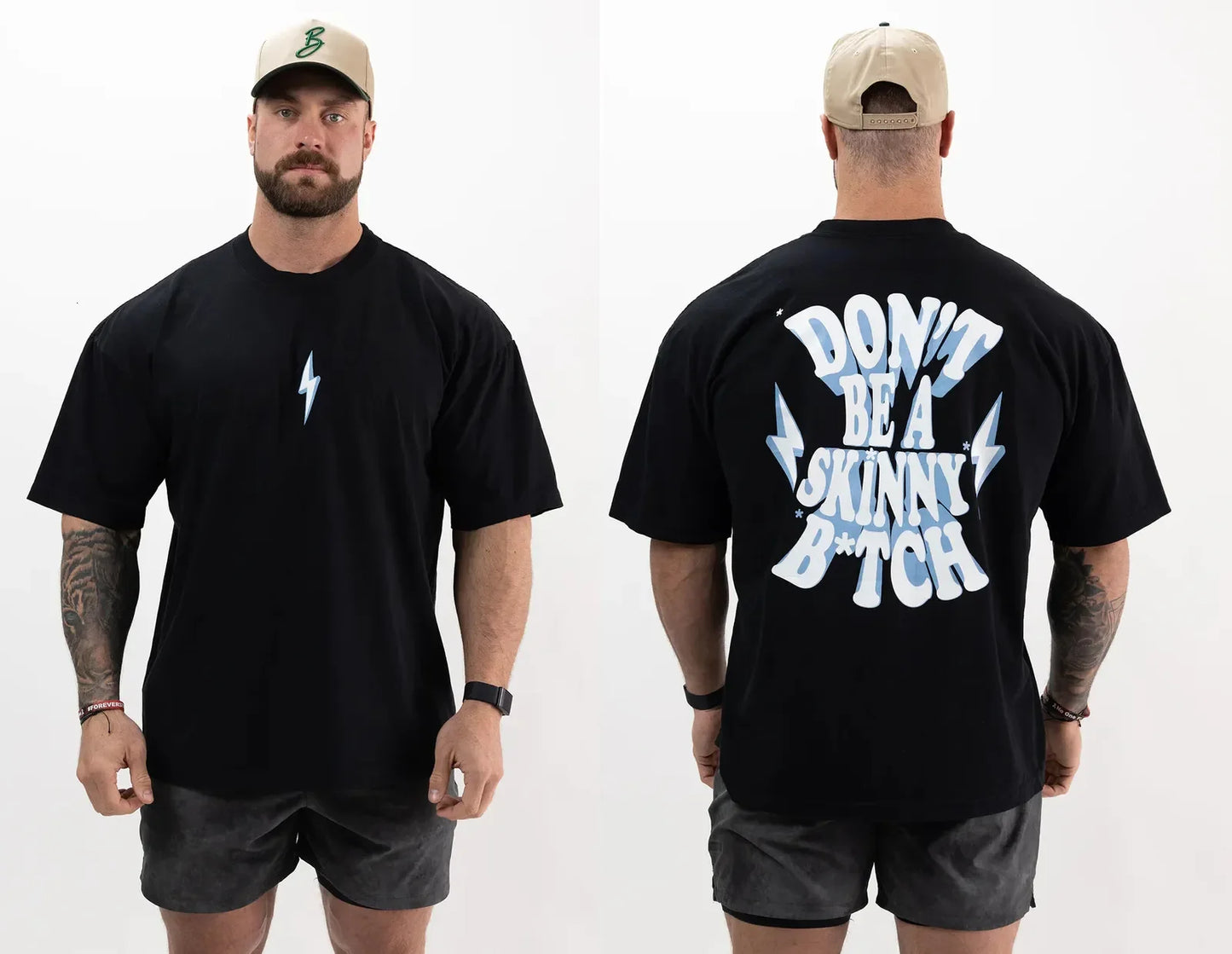 Mens Compression Tee Shirts, Athletic Training Top Lightweight Oversized Gym T Shirt for Men High Quality Fitness Workout