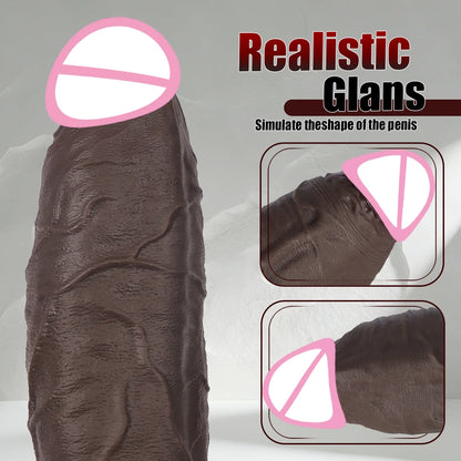 Realistic Dildo 1.7kg Huge Dildo Anal Big Penis Strapon Adult Sex Toys Women Men Gay Dick 18+ Vagina Masturbation Dilatador Anal