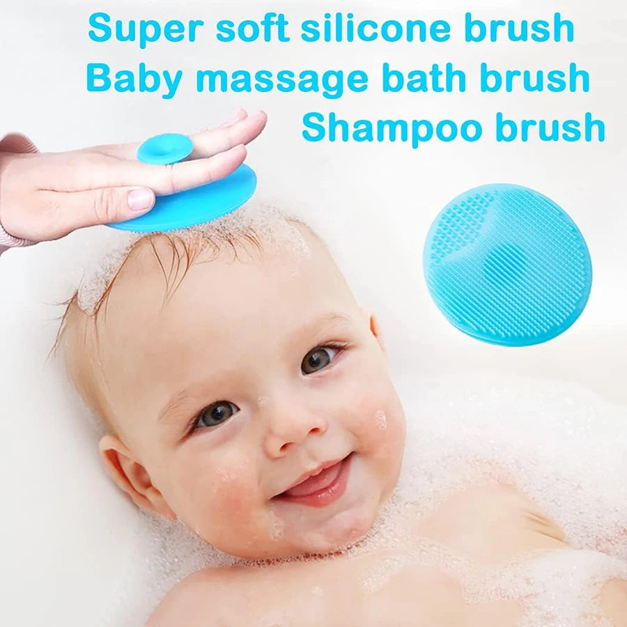 Baby Hair Brush Set for Newborn Toddlers Soft Bristles Cradle Cap Brush