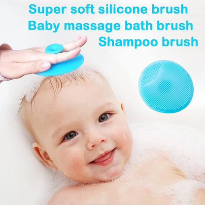 Baby Hair Brush Set for Newborn Toddlers Soft Bristles Cradle Cap Brush