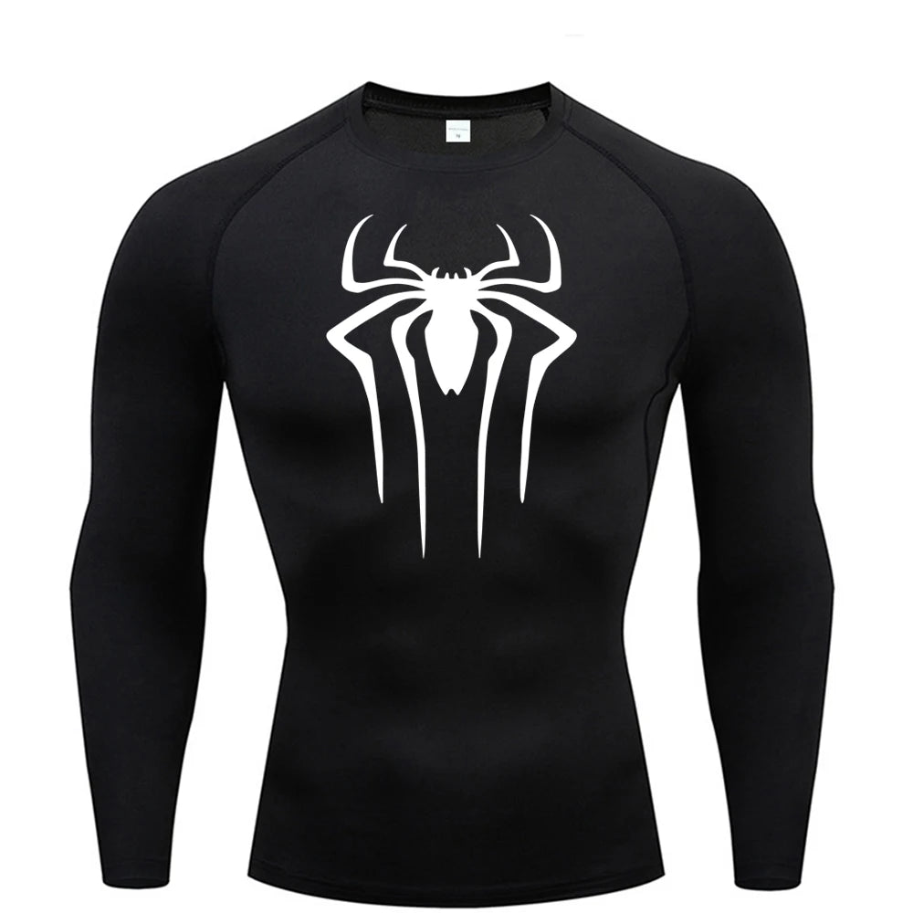 Spiderman Long Compression Shirt