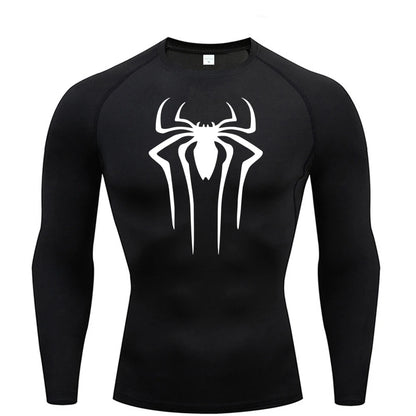 Spiderman Long Compression Shirt