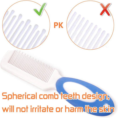 Baby Hair Brush Set for Newborn Toddlers Soft Bristles Cradle Cap Brush