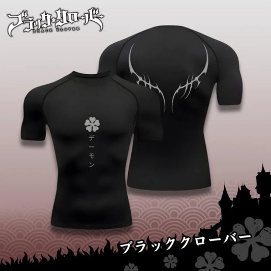 Black Clover Compression Shirt