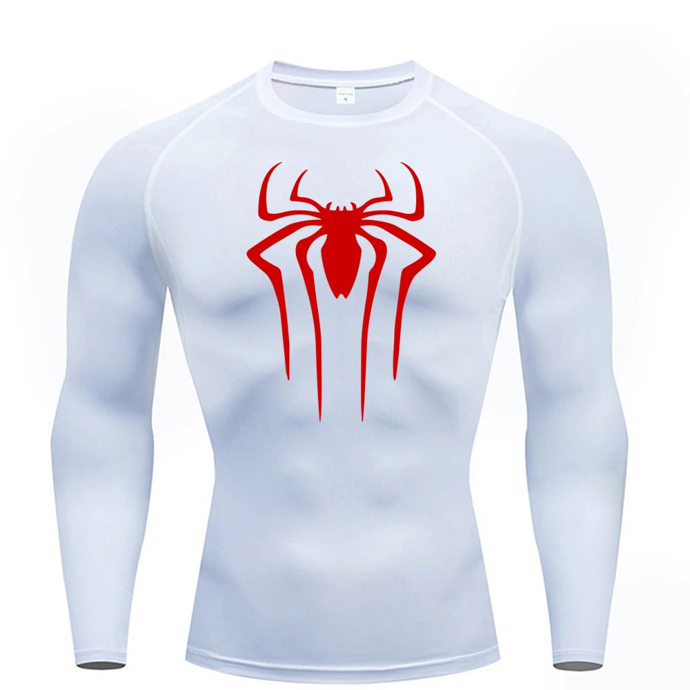 Spiderman Long Compression Shirt