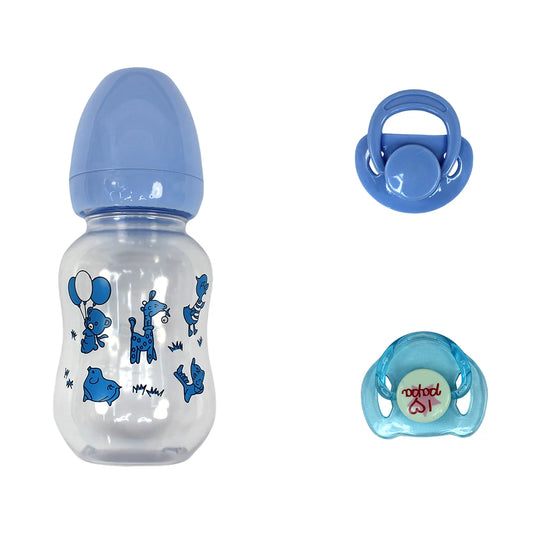 Baby Feeding Bottle To Fit Reborn Dolls Include(Pacifier*2, Feeding Bottle*1)