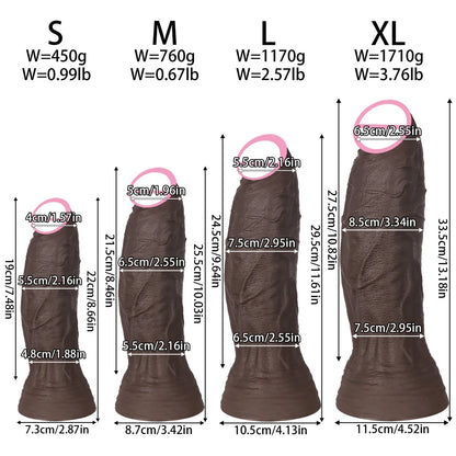 Realistic Dildo 1.7kg Huge Dildo Anal Big Penis Strapon Adult Sex Toys Women Men Gay Dick 18+ Vagina Masturbation Dilatador Anal