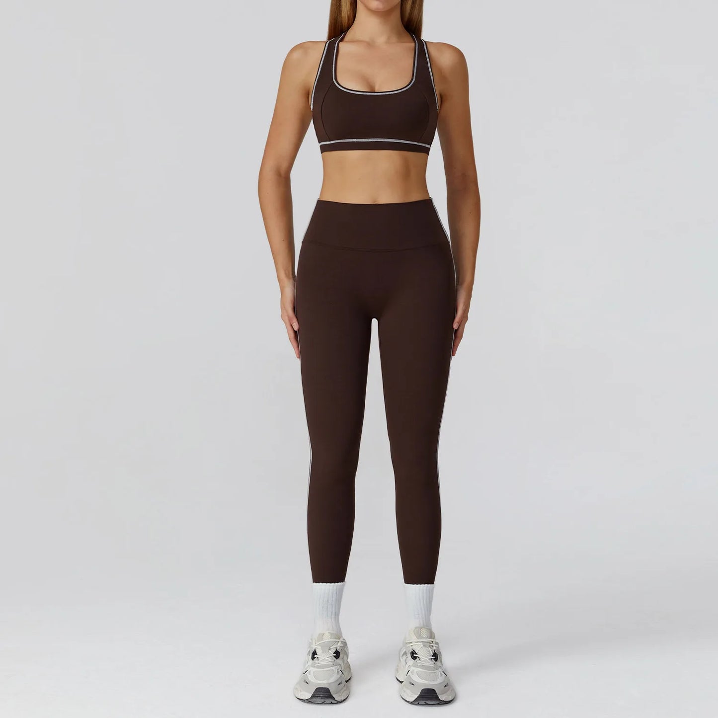 Yoga Clothes Set 2/3PCS Sportswear Gym Outfits