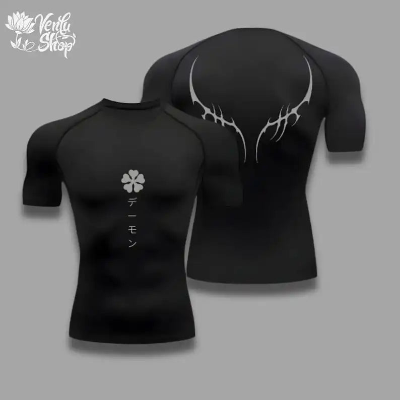 Black Clover Compression Shirt