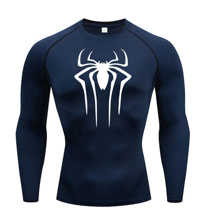 Spiderman Long Compression Shirt