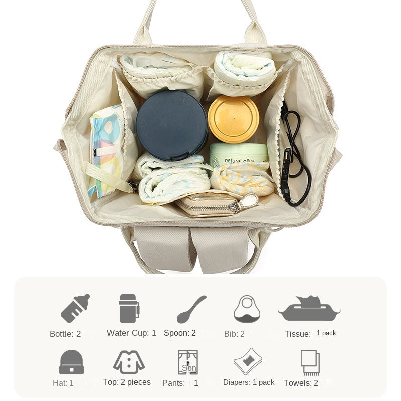 Baby Diaper Bags Mom Backpack Maternity Bag for Baby