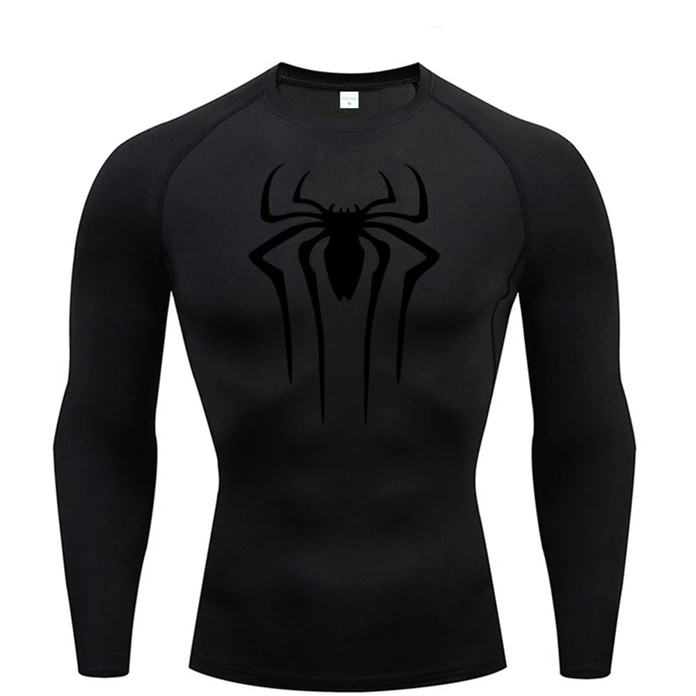 Spiderman Long Compression Shirt