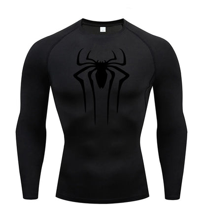 Spiderman Long Compression Shirt