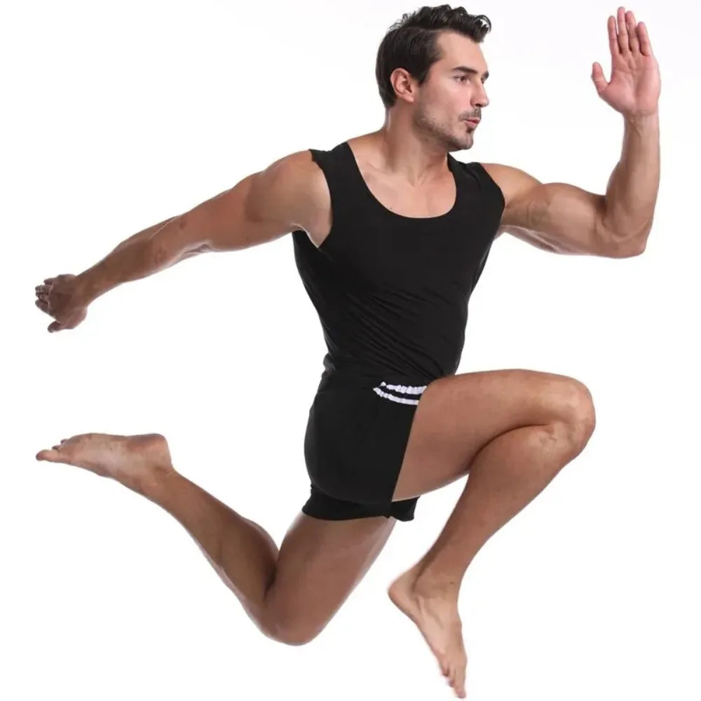 Men Sauna Sweat Vest  Workout Compression Shirt