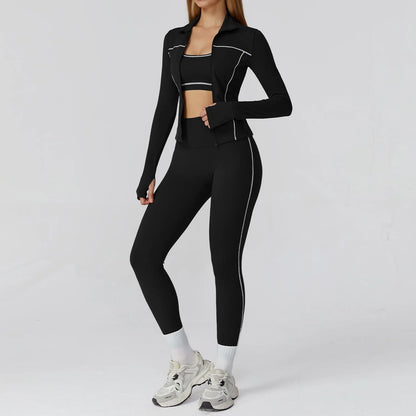 Yoga Clothes Set 2/3PCS Sportswear Gym Outfits