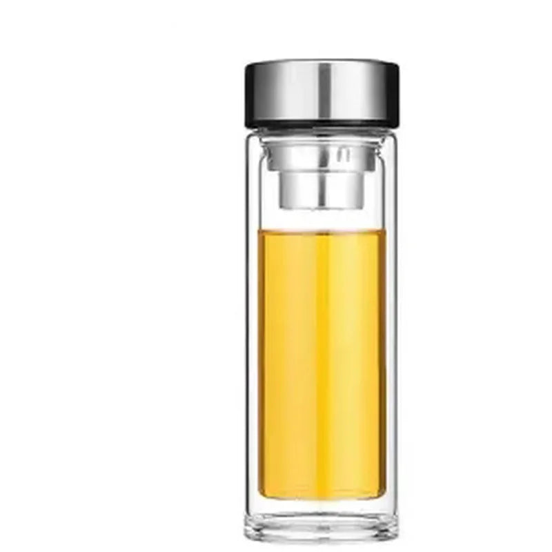 Double-layer Glass Water Cup