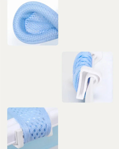 Baby Bath Net Mat Children  Newborn Adjustable Bathtub Pillow Seat Cushion