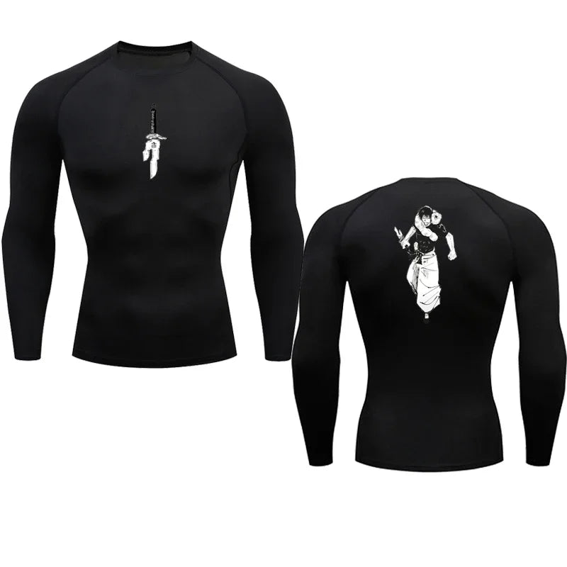 Toji JJK Compression Shirt
