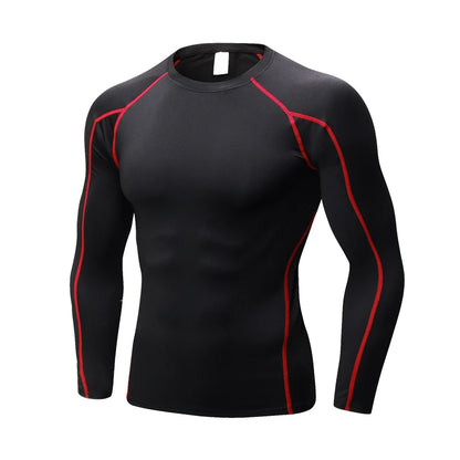 Compression Shirt Men Long Sleeve Gym Undershirts for Men Workout Workout Shirts Running Basketball Athletic Tights Baselayer