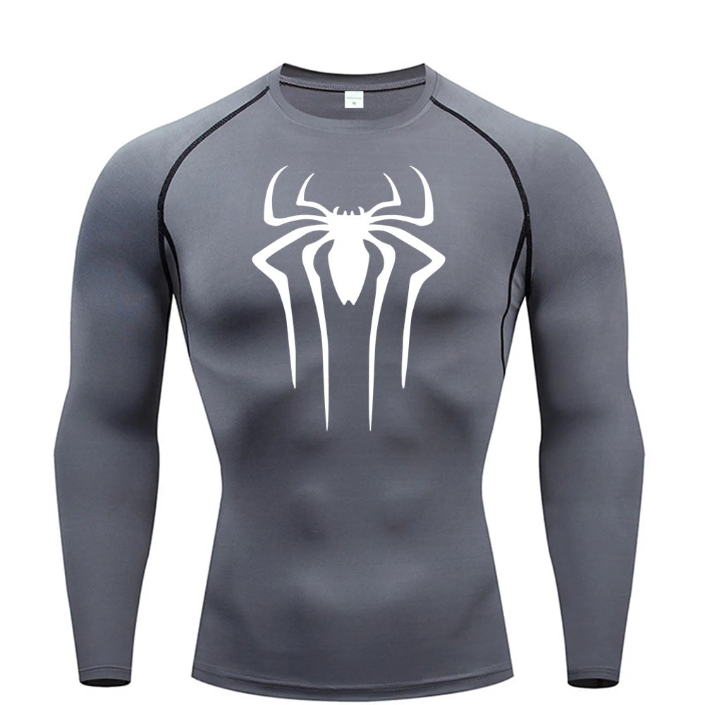 Spiderman Long Compression Shirt