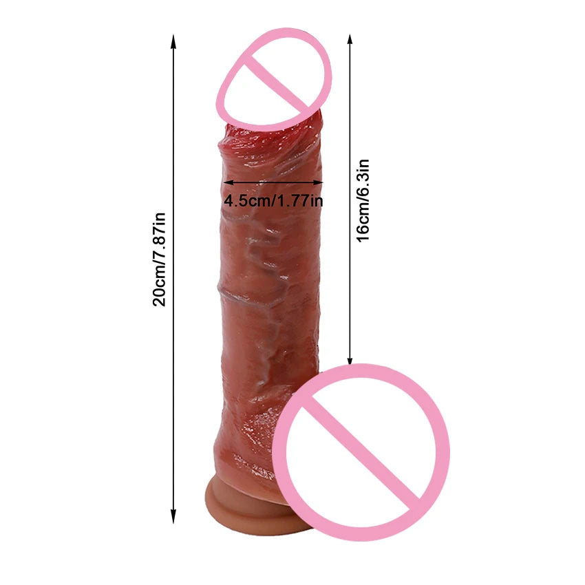 Adult Toys Luminous Dildo With Suction Cup Realistic Penis for Women Masturbation Dick Orgasmic G Spot Anal Massager Sex Shop 18