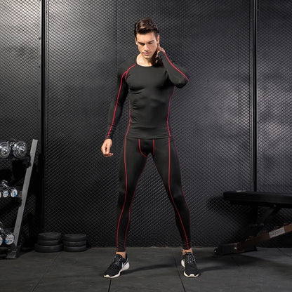 Compression Shirt Men Long Sleeve Gym Undershirts for Men Workout Workout Shirts Running Basketball Athletic Tights Baselayer