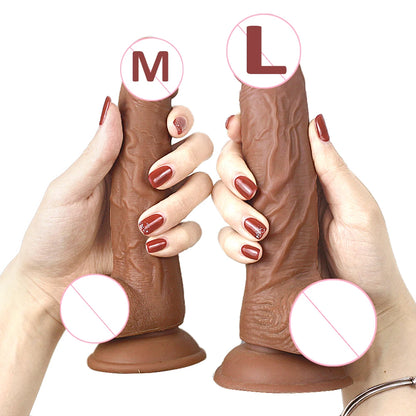 Dildo Realistic Penis With Strong Suction Cup Soft Dildo, Sex Toy For Female Masturbation Adult Supplies