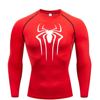 Spiderman Long Compression Shirt