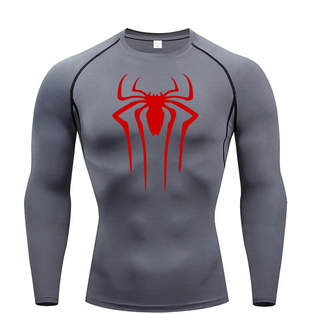 Spiderman Long Compression Shirt