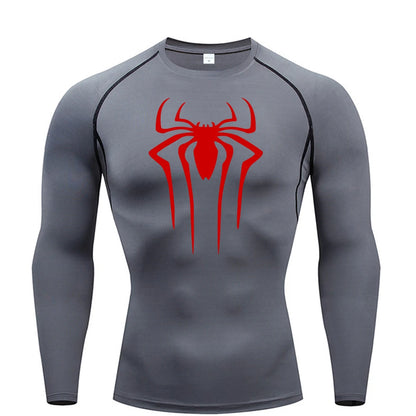 Spiderman Long Compression Shirt