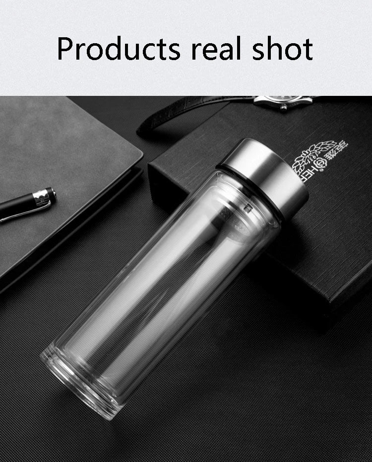 Double-layer Glass Water Cup