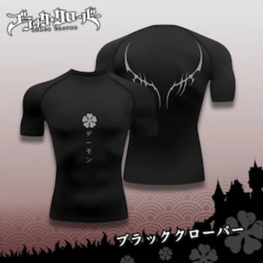Black Clover Compression Shirt