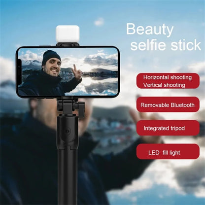 Portable Bluetooth Selfie Stick Tripod Holder