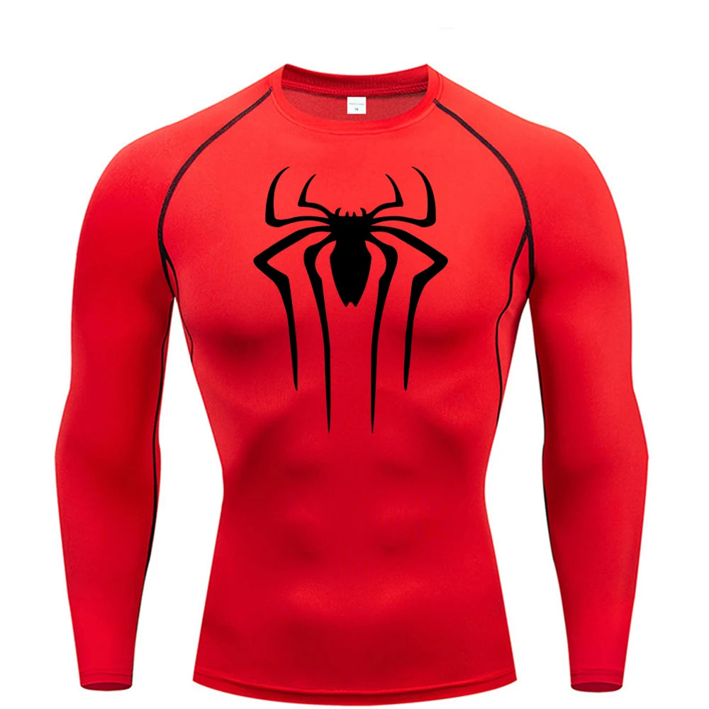 Spiderman Long Compression Shirt
